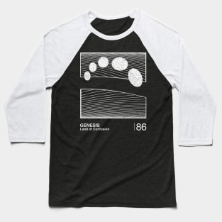 Genesis / Minimalist Graphic Design Fan Artwork Baseball T-Shirt